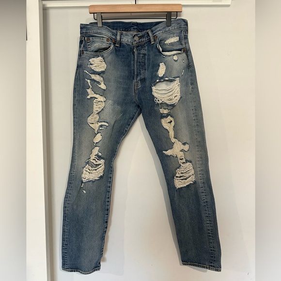 Levi’s 501 Original Button Fly Men’s Jeans 34x30 - Picture 1 of 6